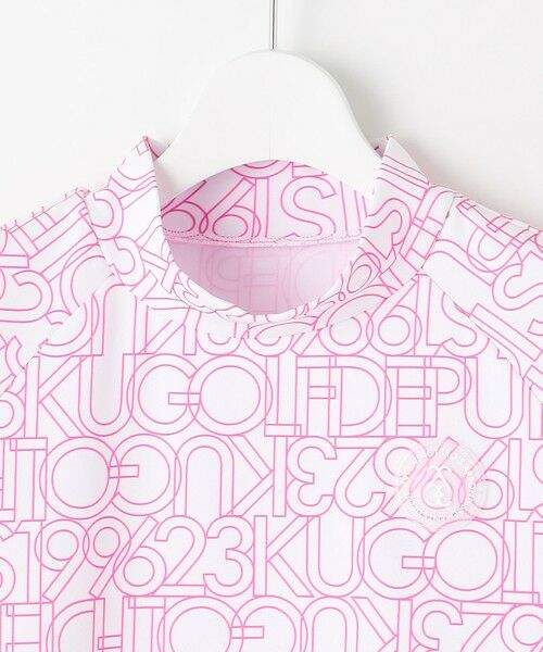 23区GOLF / ニジュウサンンクゴルフ カットソー | 【辻梨恵プロ着用】【WOMEN】ビッグロゴ モックネック | 詳細5