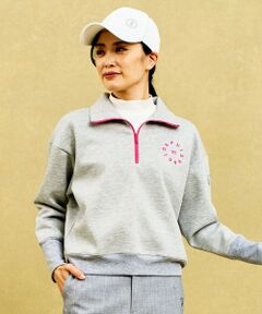 23区GOLF / ニジュウサンンクゴルフ スウェット | 【WOMEN】ハーフジップスウェット