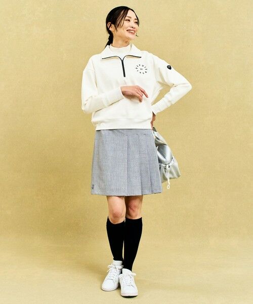 23区GOLF / ニジュウサンンクゴルフ スウェット | 【WOMEN】ハーフジップスウェット | 詳細1