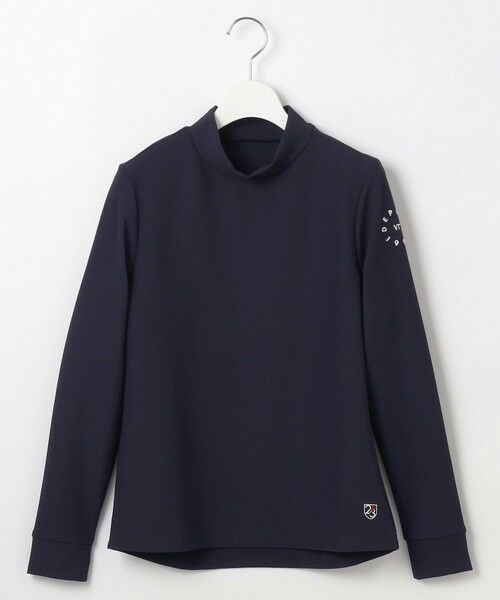 23区GOLF/ニジュウサンンクゴルフ 【WOMEN】【吸水速乾/UVカット】型崩れしにくいエッセンシャルリブインナー ネイビー系 2 23区GOLF/ニジュウサンンクゴルフ 【WOMEN】【吸水速乾/UVカット】型崩れしにくいエッセンシャルリブインナー ネイビー系 2