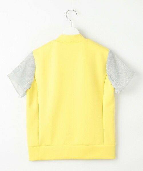 23区GOLF / ニジュウサンンクゴルフ スウェット | 【WOMEN】シアーラメ袖デザイン ライトダンボールモックネック | 詳細8