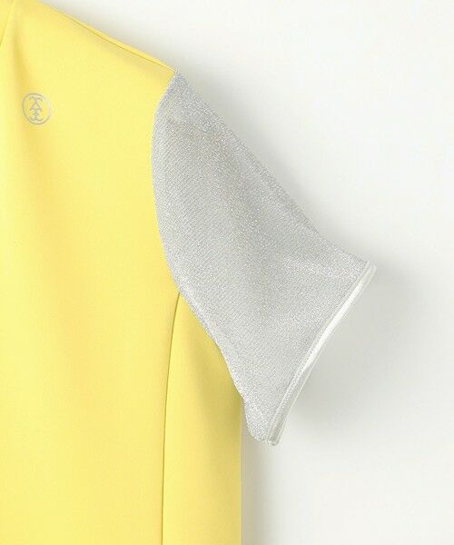 23区GOLF / ニジュウサンンクゴルフ スウェット | 【WOMEN】シアーラメ袖デザイン ライトダンボールモックネック | 詳細10