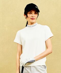 23区GOLF / ニジュウサンンクゴルフ スウェット | 【WOMEN】ライトダンボール ロゴリブモックネック