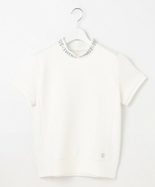 23区GOLF / ニジュウサンンクゴルフ スウェット | 【WOMEN】ライトダンボール ロゴリブモックネック | 詳細2