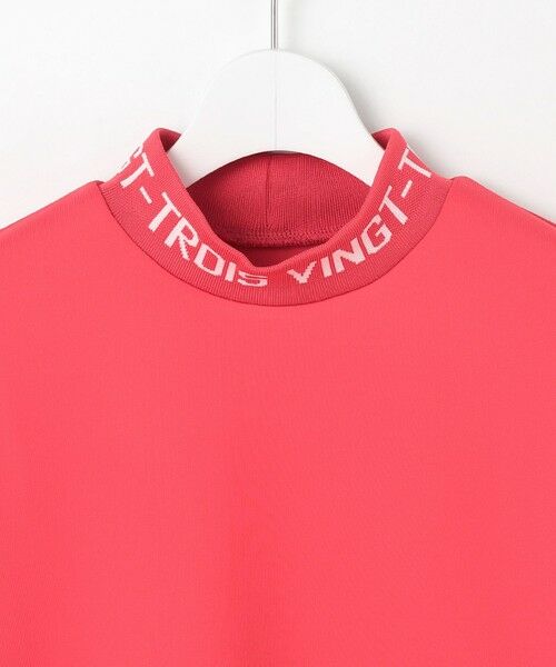 23区GOLF / ニジュウサンンクゴルフ スウェット | 【WOMEN】ライトダンボール ロゴリブモックネック | 詳細8