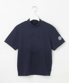 23区GOLF / ニジュウサンンクゴルフ スウェット | 【WOMEN】【吸水速乾/UVケア】長めの半袖丈でトレンドのモードスタイル！スウェットモックネック