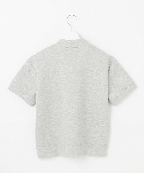 23区GOLF / ニジュウサンンクゴルフ スウェット | 【WOMEN】【吸水速乾/UVケア】長めの半袖丈でトレンドのモードスタイル！スウェットモックネック | 詳細4