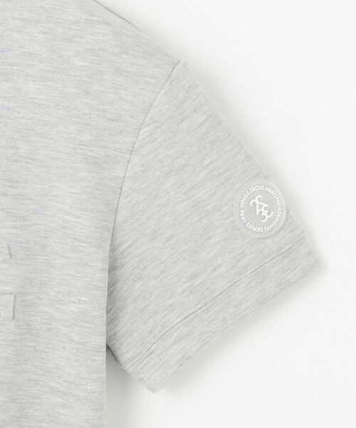 23区GOLF / ニジュウサンンクゴルフ スウェット | 【WOMEN】【吸水速乾/UVケア】長めの半袖丈でトレンドのモードスタイル！スウェットモックネック | 詳細6