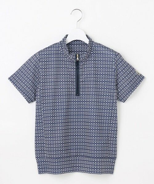 23区GOLF / ニジュウサンンクゴルフ スウェット | 【WOMEN】モノグラム柄 ハーフジップカットソー | 詳細12