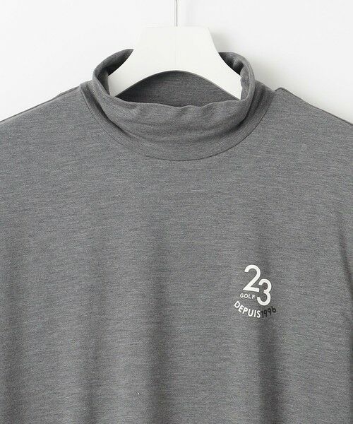 23区GOLF / ニジュウサンンクゴルフ スウェット | 【MEN】インナーにもおすすめなエニワイズモックネックシャツ | 詳細2