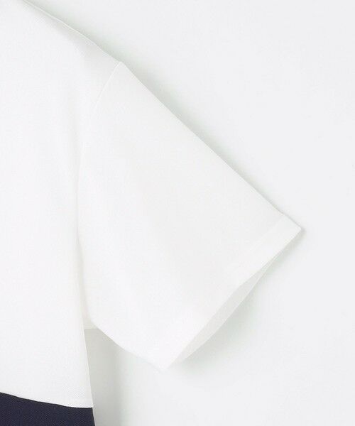 23区GOLF / ニジュウサンンクゴルフ スウェット | 【MEN】カラーブロック ドライタッチモックネックシャツ | 詳細3