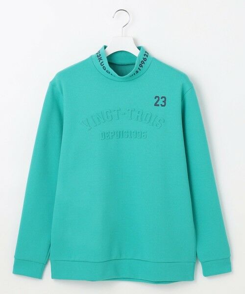 23区GOLF / ニジュウサンンクゴルフ スウェット | 【MEN】【UVカット】ストレッチ性抜群！パターンからゴルフに合わせたしっかり素材のカノコダンボールモック | 詳細6
