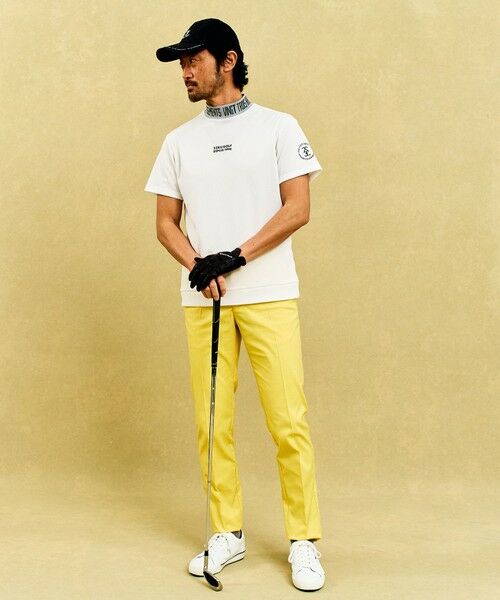 23区GOLF / ニジュウサンンクゴルフ スウェット | 【MEN】【UVケア/吸水速乾】軽快なスウィングをサポート 4色から選べる モックネック | 詳細2