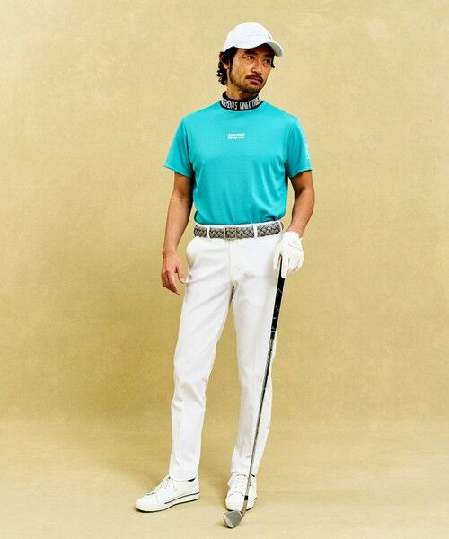 23区GOLF / ニジュウサンンクゴルフ スウェット | 【MEN】【UVケア/吸水速乾】軽快なスウィングをサポート 4色から選べる モックネック | 詳細7