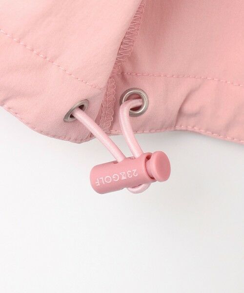 23区GOLF / ニジュウサンンクゴルフ その他アウター | 【WOMEN】シアーストレッチ ショート丈フードベスト | 詳細17