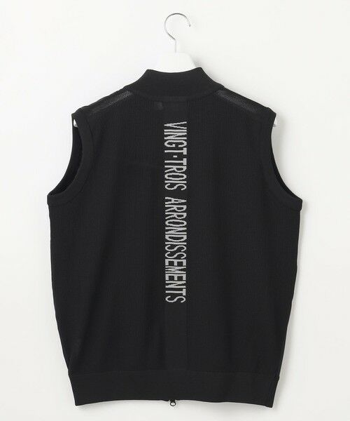 23区GOLF / ニジュウサンンクゴルフ その他アウター | 【MEN】軽くて通気性抜群のニットコンビベスト | 詳細4