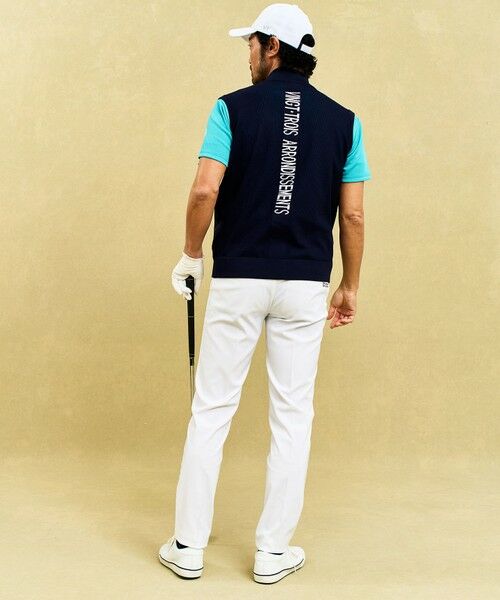 23区GOLF / ニジュウサンンクゴルフ その他アウター | 【MEN】軽くて通気性抜群のニットコンビベスト | 詳細6