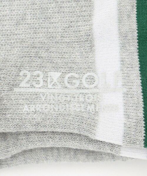 23区GOLF / ニジュウサンンクゴルフ ソックス | 【MEN】ロゴ ショートソックス | 詳細4