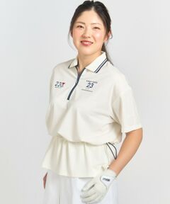 23区GOLF / ニジュウサンンクゴルフ カットソー | 【辻梨恵プロ着用】ウェストドローコードポロ