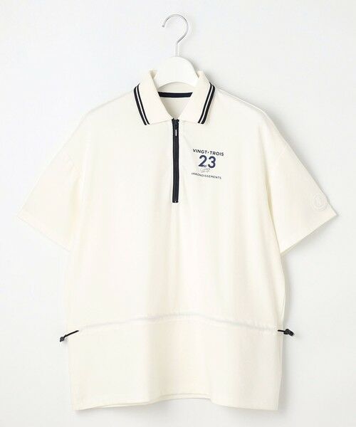 23区GOLF / ニジュウサンンクゴルフ カットソー | 【辻梨恵プロ着用】ウェストドローコードポロ | 詳細5