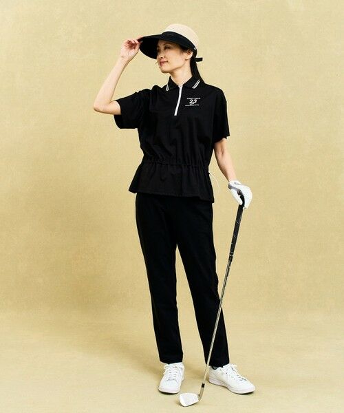 23区GOLF / ニジュウサンンクゴルフ カットソー | 【辻梨恵プロ着用】ウェストドローコードポロ | 詳細6