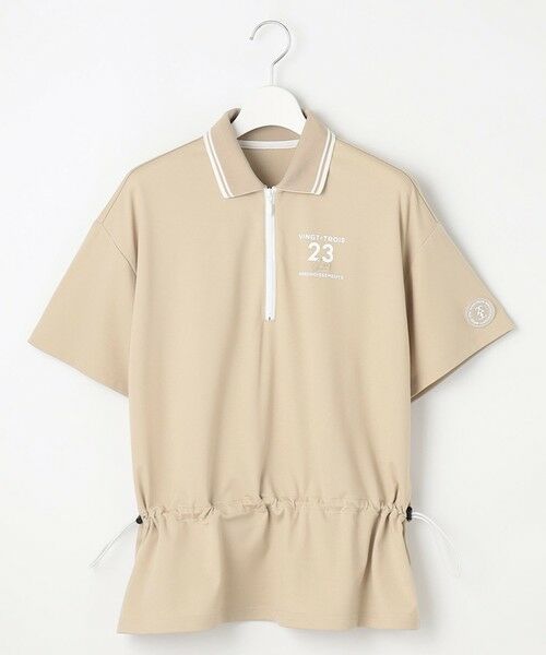 23区GOLF / ニジュウサンンクゴルフ カットソー | 【辻梨恵プロ着用】ウェストドローコードポロ | 詳細8