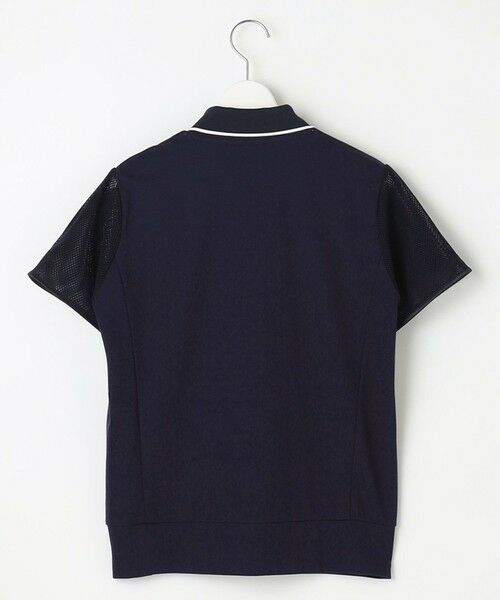 23区GOLF / ニジュウサンンクゴルフ カットソー | 【辻梨恵プロ着用】メッシュスリーブストレッチポロ | 詳細7