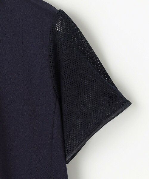 23区GOLF / ニジュウサンンクゴルフ カットソー | 【辻梨恵プロ着用】メッシュスリーブストレッチポロ | 詳細9