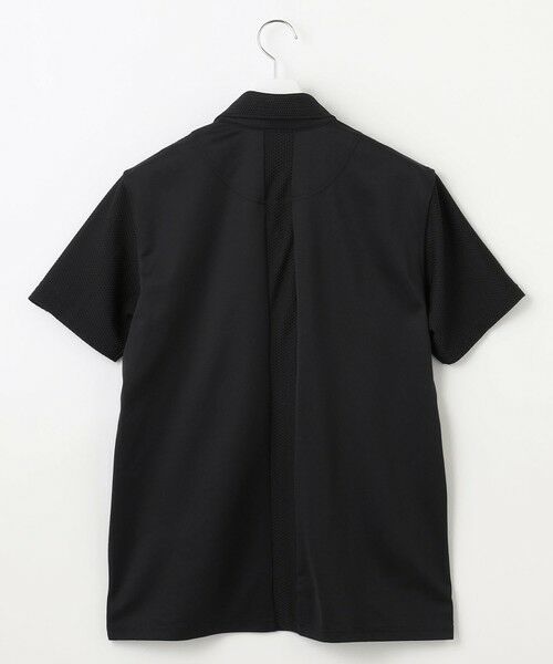 23区GOLF / ニジュウサンンクゴルフ カットソー | 【MEN】ストレッチ性抜群のハニカムメッシュコンビポロシャツ | 詳細3