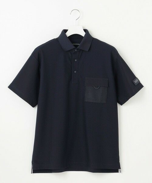 23区GOLF/ニジュウサンンクゴルフ 【MEN】機能に優れた新素材「AIR TOOL」で暑い夏を快適に ポケットポロシャツ 接触冷感 UVカット 高通気 ストレッチ イージーケア ネイビー系 L 23区GOLF/ニジュウサンンクゴルフ 【MEN】機能に優れた新素材「AIR TOOL」で暑い夏を快適に ポケットポロシャツ 接触冷感 UVカット 高通気 ストレッチ イージーケア ネイビー系 L