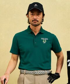 23区GOLF / ニジュウサンンクゴルフ カットソー | 【MEN】ハニカムライトカノコメッシュ衿ポロ