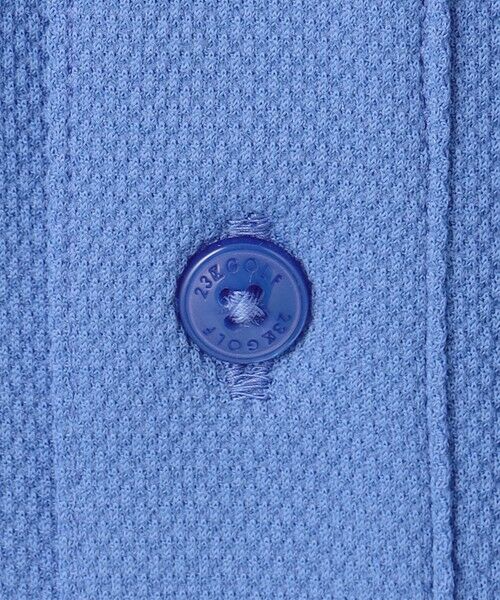23区GOLF / ニジュウサンンクゴルフ カットソー | 【MEN】ハニカムライトカノコメッシュ衿ポロ | 詳細11