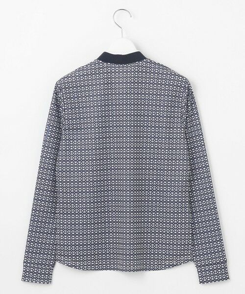 23区GOLF / ニジュウサンンクゴルフ カットソー | 【WOMEN】サンベールメッシュ モノグラムハーフジップ | 詳細2