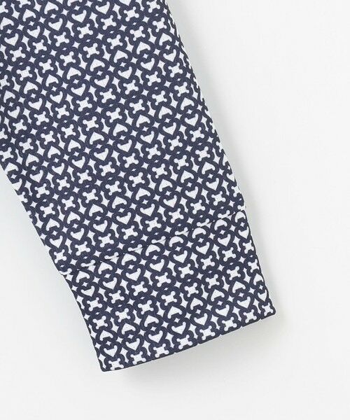 23区GOLF / ニジュウサンンクゴルフ カットソー | 【WOMEN】サンベールメッシュ モノグラムハーフジップ | 詳細4