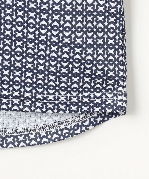 23区GOLF / ニジュウサンンクゴルフ カットソー | 【WOMEN】サンベールメッシュ モノグラムハーフジップ | 詳細5