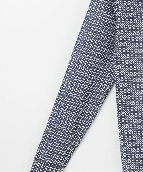 23区GOLF / ニジュウサンンクゴルフ カットソー | 【WOMEN】サンベールメッシュ モノグラムハーフジップ | 詳細8