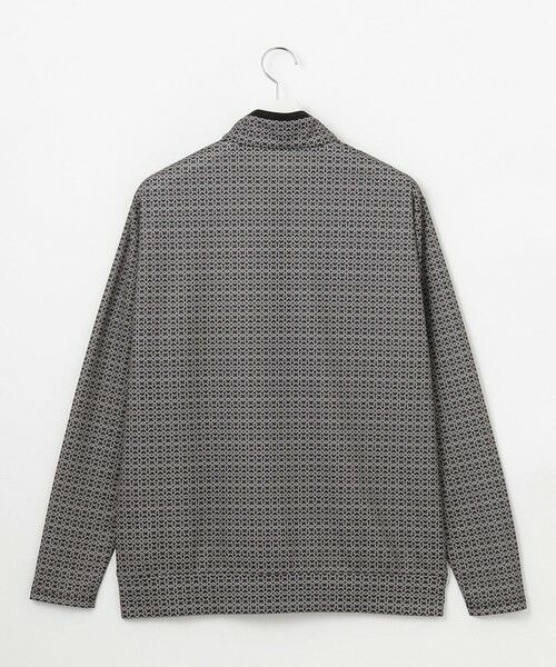 23区GOLF / ニジュウサンンクゴルフ カットソー | 【MEN】サンベールメッシュ モノグラムハーフジップ | 詳細1