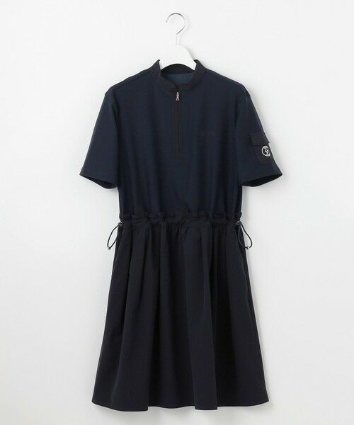 23区GOLF / ニジュウサンンクゴルフ ドレス | 【WOMEN】機能に優れた新素材「AIR TOOL」で暑い夏を快適に コンビ素材 ワンピース | 詳細15