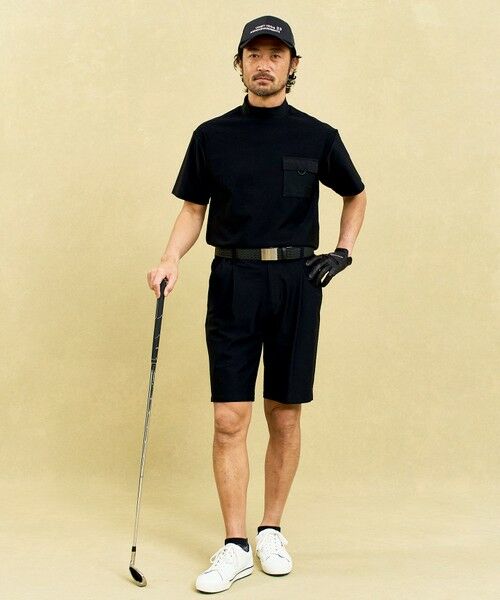 23区GOLF / ニジュウサンンクゴルフ その他パンツ | 【MEN】機能に優れた新素材「AIR TOOL」ワンタックショートパンツ | 詳細5