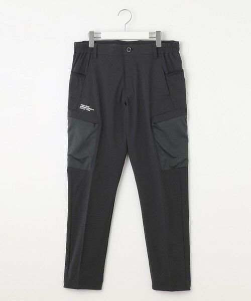 23区GOLF/ニジュウサンンクゴルフ 【MEN】【ストレッチ/撥水】マルチポケットデザインで便利!軽く手も拭ける仕様 アクティブテーパード パンツ ブラック系 M 23区GOLF/ニジュウサンンクゴルフ 【MEN】【ストレッチ/撥水】マルチポケットデザインで便利!軽く手も拭ける仕様 アクティブテーパード パンツ ブラック系 M