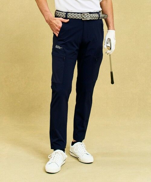 23区GOLF/ニジュウサンンクゴルフ 【MEN】【ストレッチ/撥水】マルチポケットデザインで便利!軽く手も拭ける仕様 アクティブテーパード パンツ ネイビー系 LL 23区GOLF/ニジュウサンンクゴルフ 【MEN】【ストレッチ/撥水】マルチポケットデザインで便利!軽く手も拭ける仕様 アクティブテーパード パンツ ネイビー系 LL