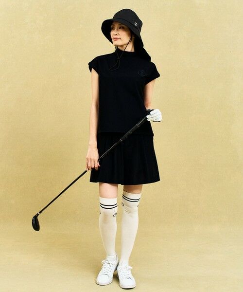 23区GOLF / ニジュウサンンクゴルフ スウェット | 《追加生産/新色登場》【WOMEN】機能に優れた新素材「AIR TOOL」モックネック | 詳細3