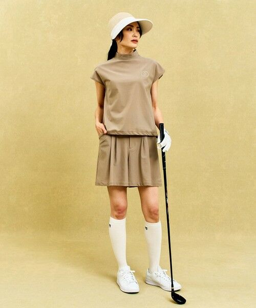 23区GOLF / ニジュウサンンクゴルフ スウェット | 《追加生産/新色登場》【WOMEN】機能に優れた新素材「AIR TOOL」モックネック | 詳細12