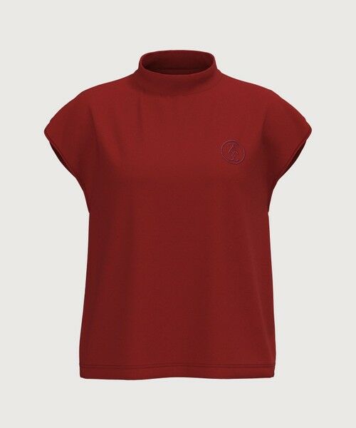 23区GOLF/ニジュウサンンクゴルフ 《追加生産/新色登場》【WOMEN】機能に優れた新素材「AIR TOOL」モックネック 接触冷感 UVカット 高通気 レッド系 0 23区GOLF/ニジュウサンンクゴルフ 《追加生産/新色登場》【WOMEN】機能に優れた新素材「AIR TOOL」モックネック 接触冷感 UVカット 高通気 レッド系 0