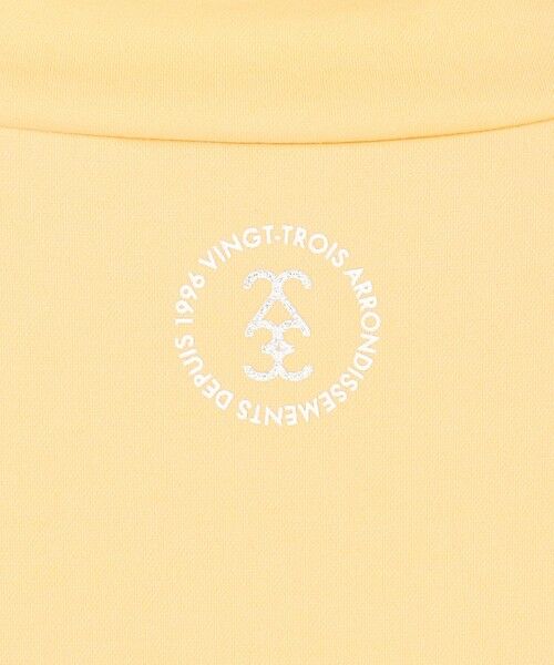 23区GOLF / ニジュウサンンクゴルフ スウェット | 【WOMEN】フレンチスリーブストレッチモックネック | 詳細9