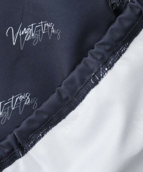 23区GOLF / ニジュウサンンクゴルフ スウェット | 【WOMEN】ウェストドローコードモック | 詳細11