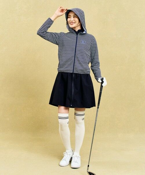 23区GOLF / ニジュウサンンクゴルフ スウェット | 【辻梨恵プロ着用】UV-A波をブロックする『サンベール』 モノグラムUVパーカー | 詳細5