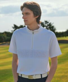 23区GOLF / ニジュウサンンクゴルフ スウェット | 【MEN】着脱しやすいバンプジャージー　ハーフジップカットソー