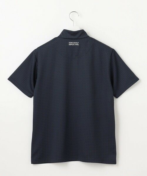 23区GOLF / ニジュウサンンクゴルフ スウェット | 【MEN】着脱しやすいバンプジャージー　ハーフジップカットソー | 詳細4