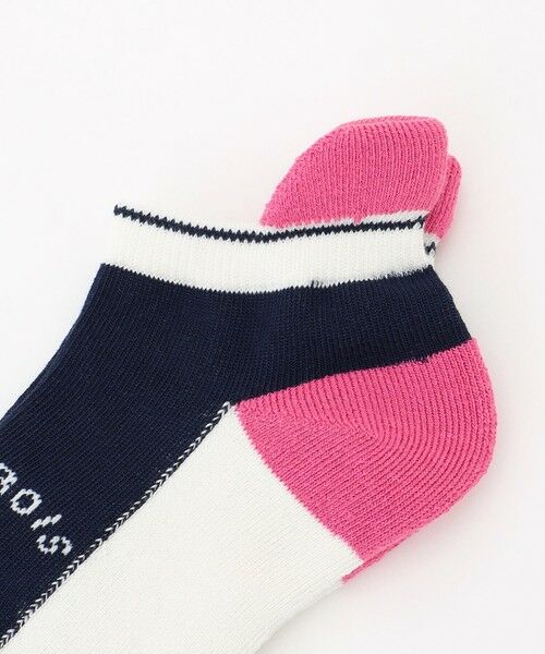 23区GOLF / ニジュウサンンクゴルフ ソックス | 【WOMEN】カラーブロックアンクル | 詳細1